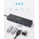 Anker 4-Port USB 3.0 Data Hub, Ultra-Slim 5Gbps USB-C OTG Hub with 20 cm Extended Cable, For MacBook, Mac Pro, Mac mini, iMac, Surface Pro, XPS, PC, Flash Drive, Mobile HDD (Charging Not Supported) Anker 4-Port USB 3.0 Data Hub, Ultra-Slim 5Gbps USB-C OTG Hub with 20 cm Extended Cable, For MacBook, Mac Pro, Mac mini, iMac, Surface Pro, XPS, PC, Flash Drive, Mobile HDD (Charging Not Supported)